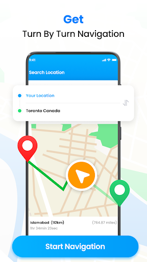 GPS, Xaritalar Haydash Yo'nalishlari
