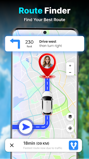 GPS Xaritalar Ovozli Navigatsiya